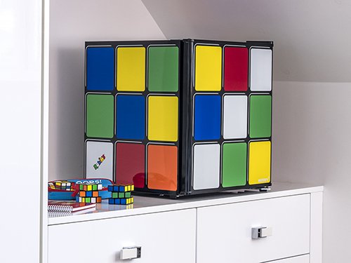 Husky HUS-HU231 Rubiks Cube Mini Fridge
