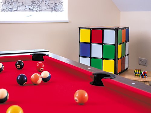 Husky HUS-HU231 Rubiks Cube Mini Fridge