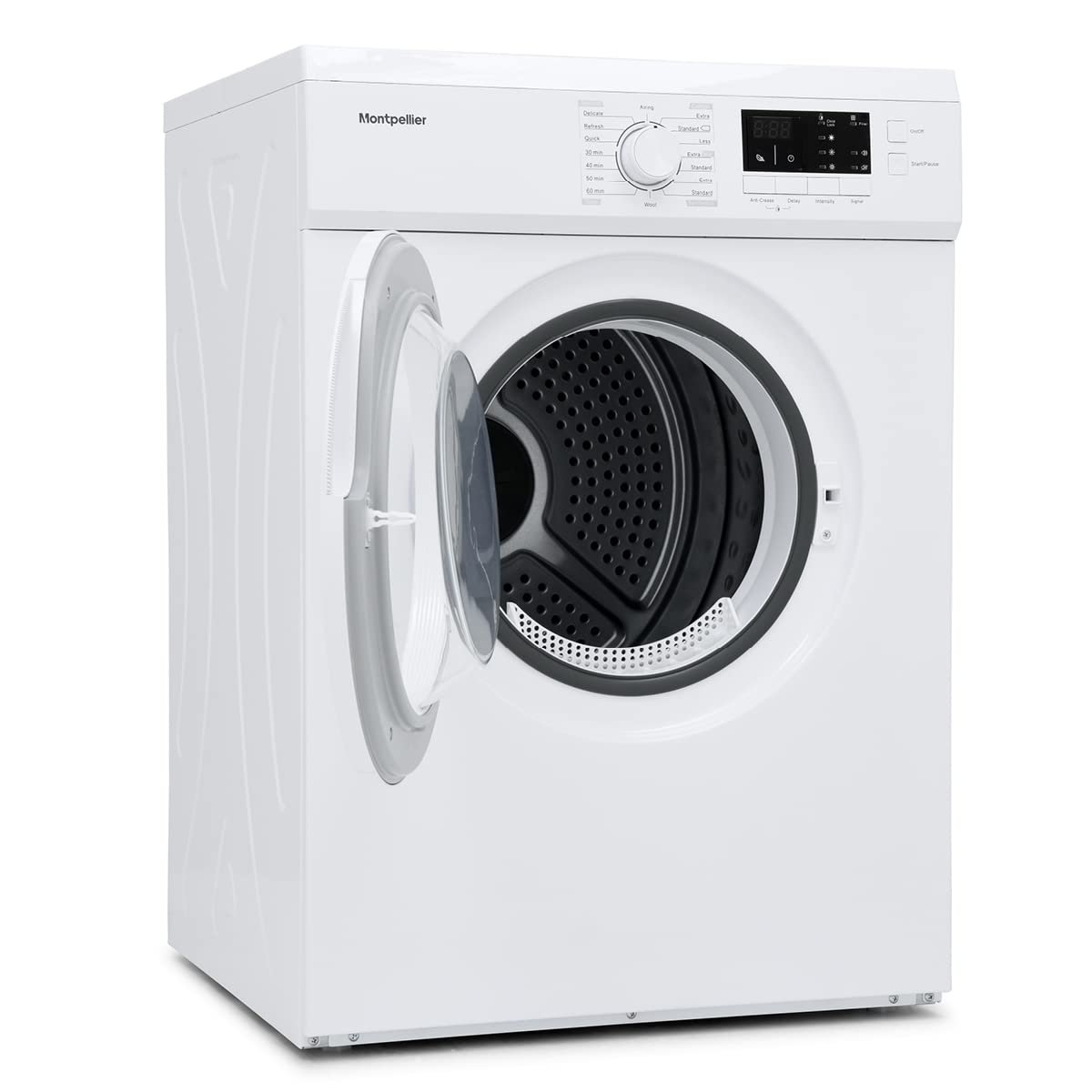 Montpellier MVSD7W Freestanding 7kg Vented Sensor Tumble Dryer - White