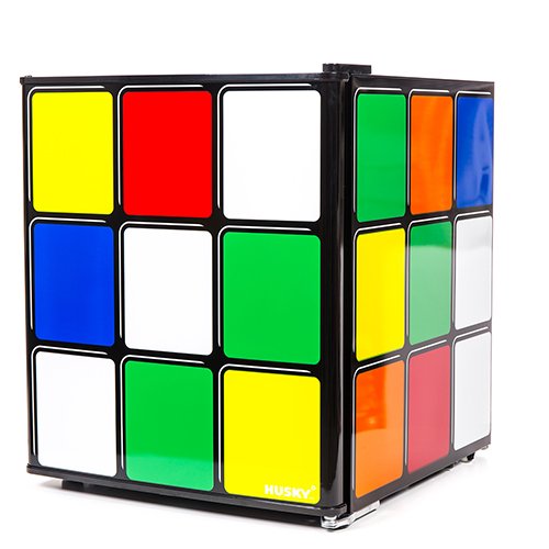 Husky HUS-HU231 Rubiks Cube Mini Fridge