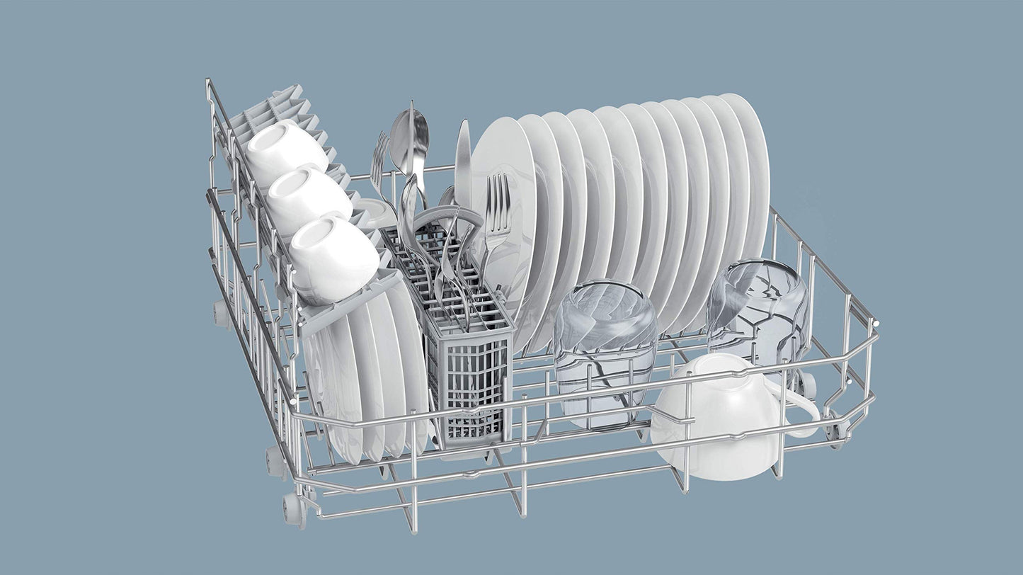 Bosch SKS62E32EU Serie 4 Freestanding Compact Dishwasher, 6 place settings, 55cm wide, White