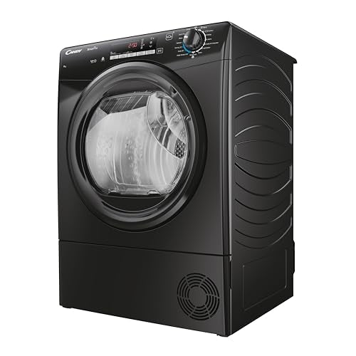 Candy CROE C9TBEB-80 Condenser Tumble Dryer, 9kg load, Black