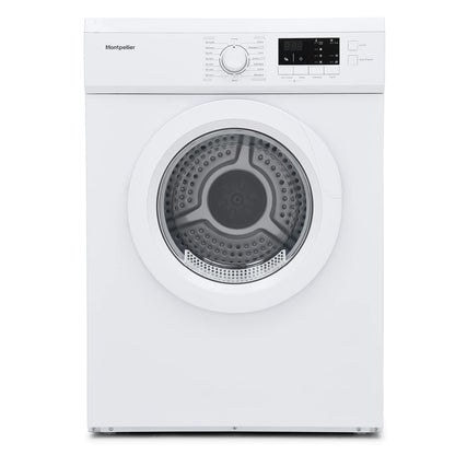 Montpellier MVSD7W Freestanding 7kg Vented Sensor Tumble Dryer - White