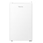 Fridgemaster MUR4894E 82L Under Counter Fridge with LED Lighting, Adjustable Temperature Control, Reversible Door and 3 star Ice Box, White, E rated