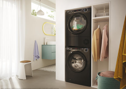 Candy CROE C9TBEB-80 Condenser Tumble Dryer, 9kg load, Black