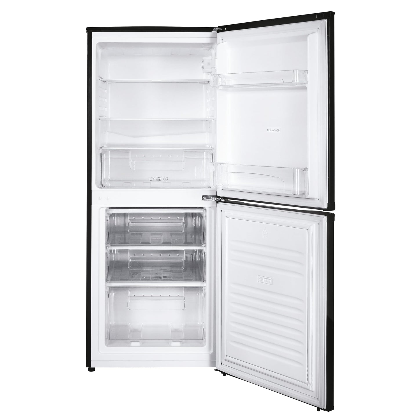 CANDY CCH1S513EBK-1 Fridge Freezer - Black - E Rated